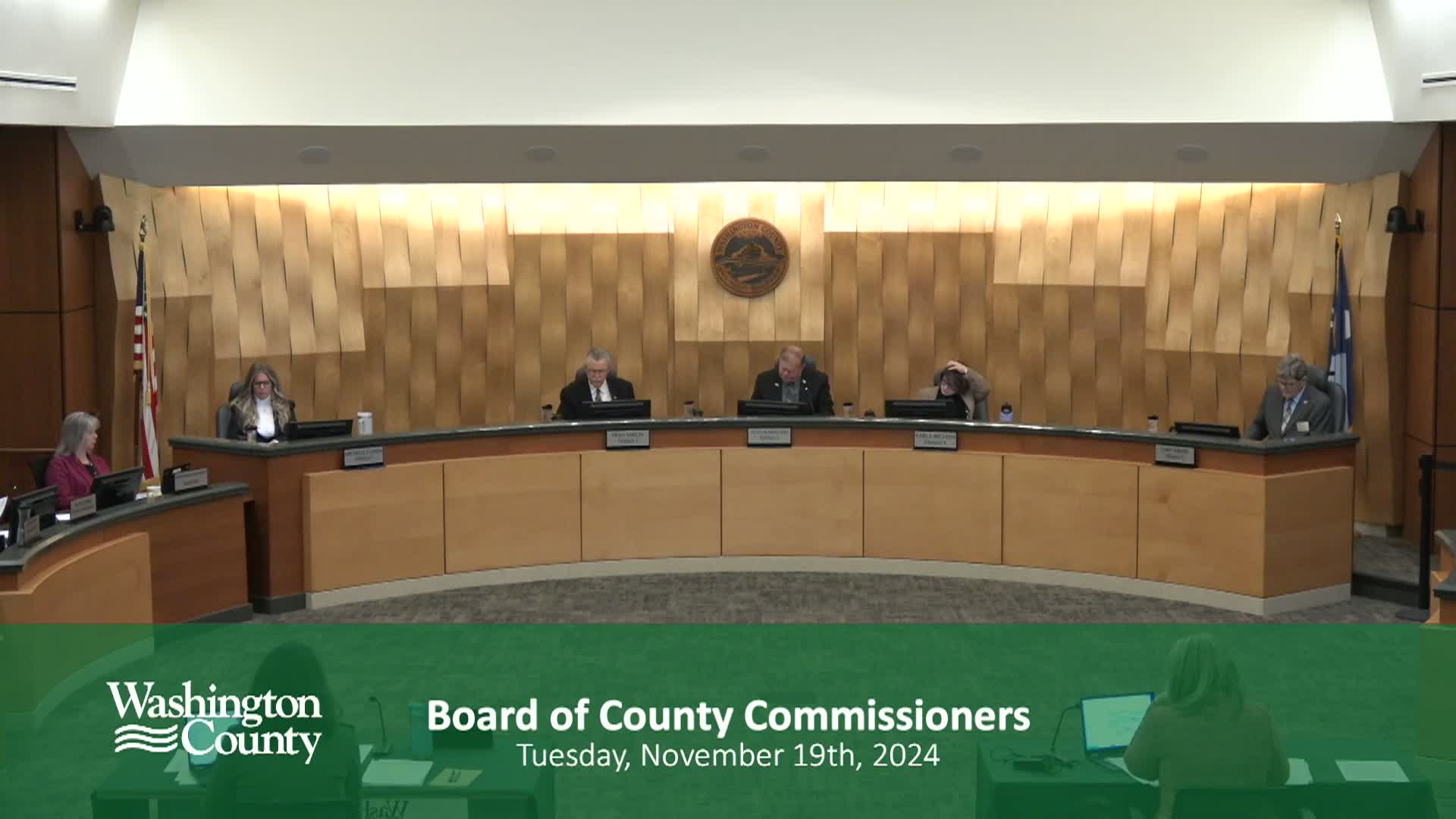 Washington County Board Meeting 11.9.24