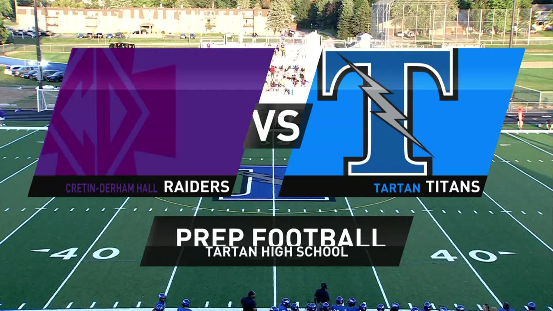 Football Tartan vs Cretin-Derham Hall September 26 2025