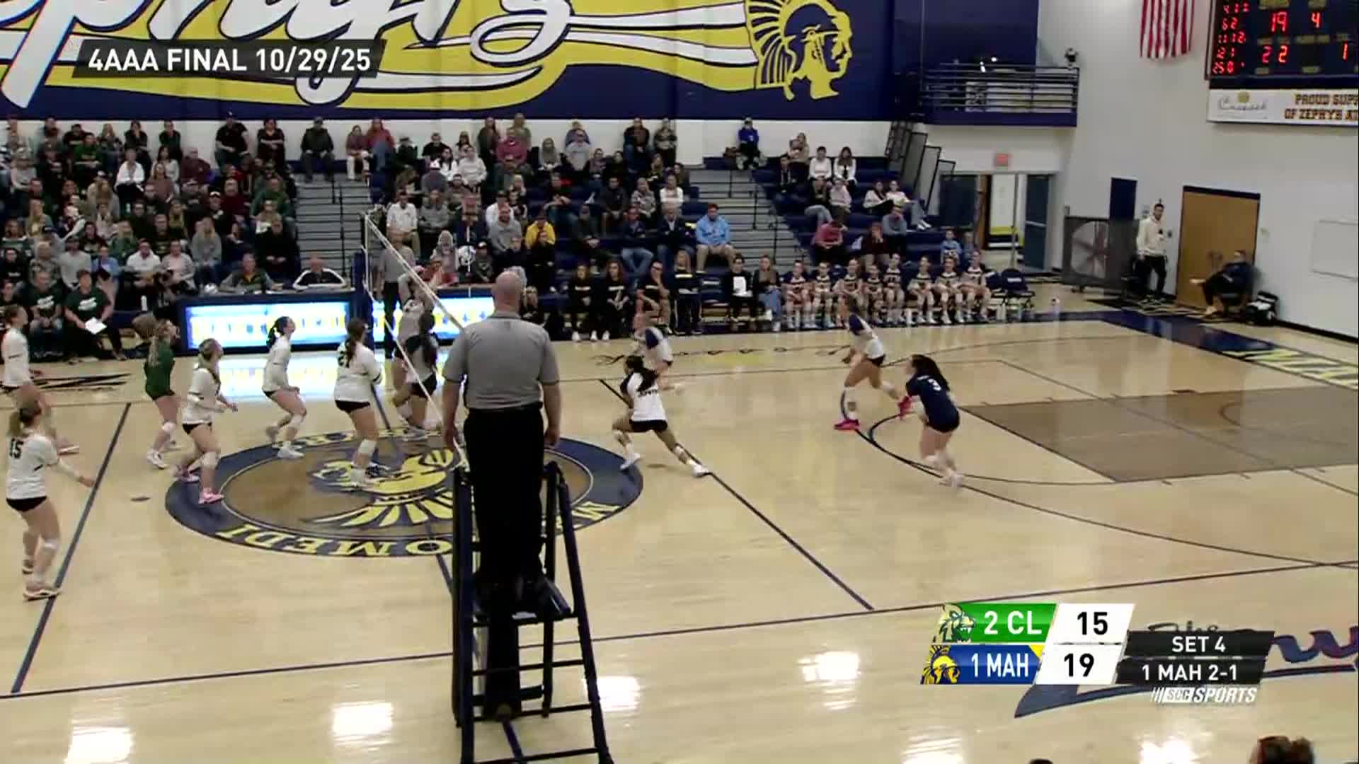 G. Volleyball Section Final MHS vs Chisago Lakes - October 29, 2025