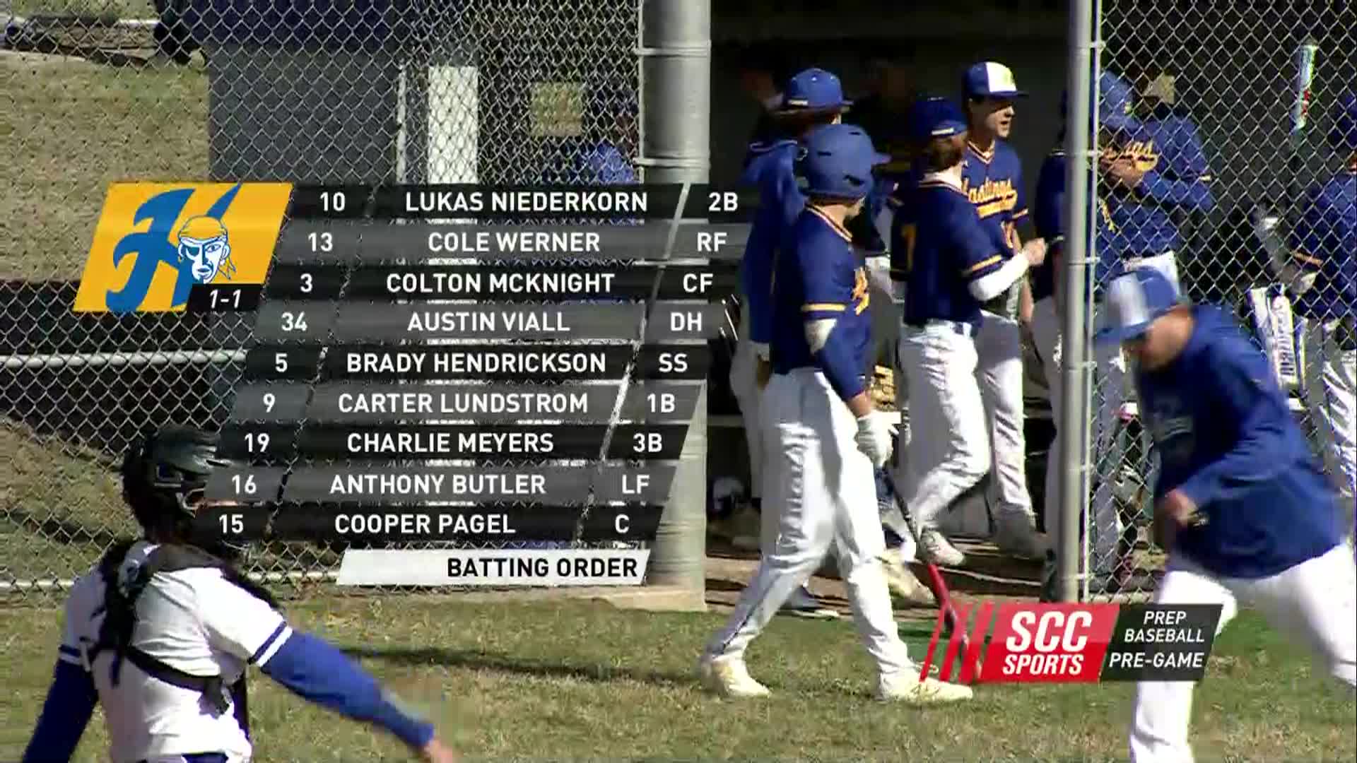 Baseball Tartan vs Hastings April 10 2026