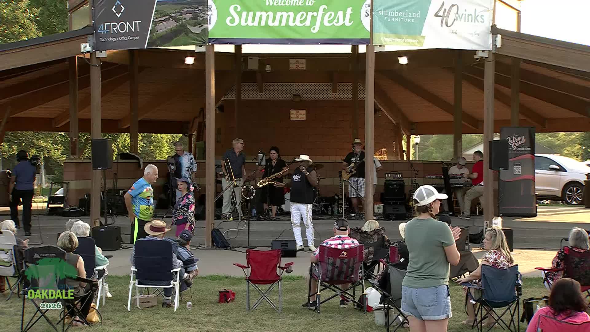 Oakdale Concert Retro Soul & Westside Horns Ft. Big Mike August 19 2026