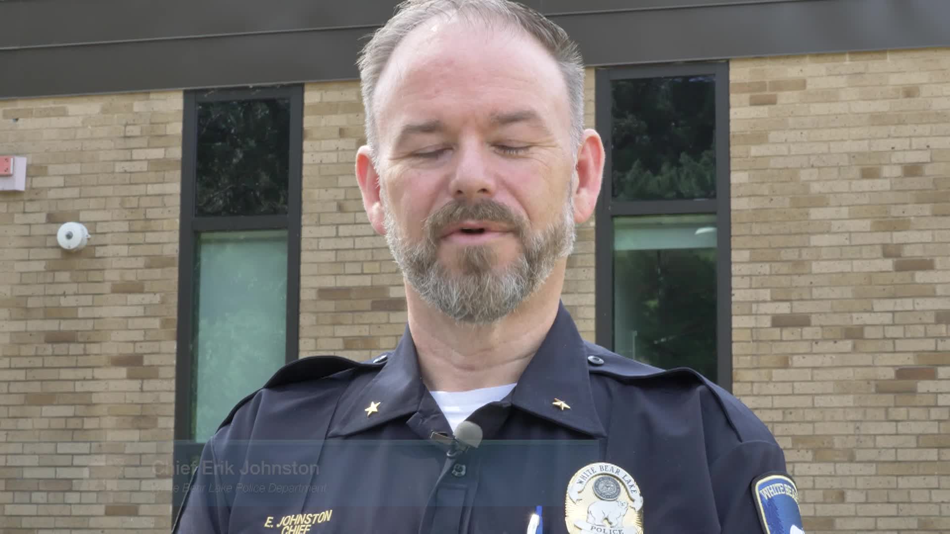 White Bear Lake Police Chief Erik Johnston